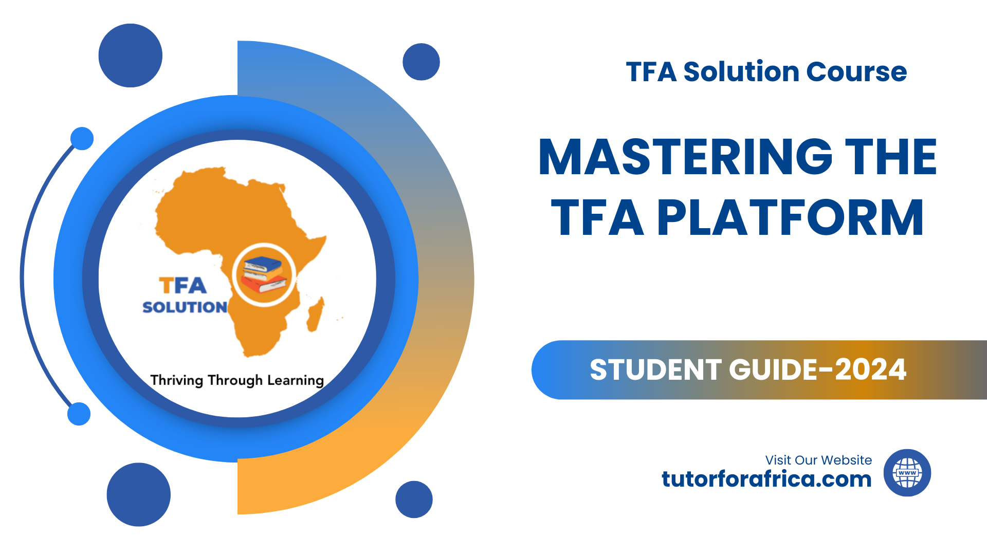 MASTERING THE TFA LMS PLATFORM-STUDENT GUIDE